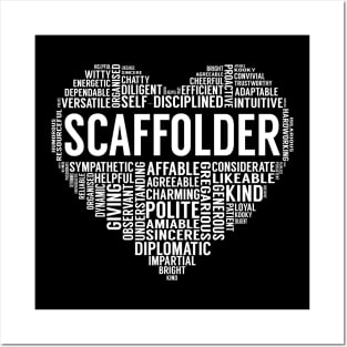 Scaffolder Heart Posters and Art